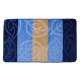 Set Covorase De Baie Mari 2 Piese Leaf Tricolor Albastru 60x100 Cm Si 60x50 Cm Set Covorase De Baie Mari 2 Piese Leaf Tricolor Albastru 60x100 Cm Si 60x50 Cm