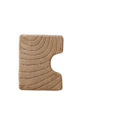 Set Covorase De Baie Mari 2 Piese Lines Maro 60x100 Cm Si 60x50 Cm