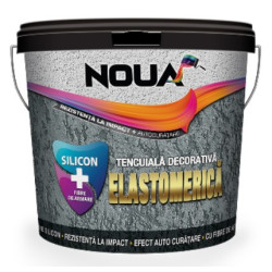 Tencuiala Decorativa Noua Elastomerica Striata Maro Cod 08 25kg