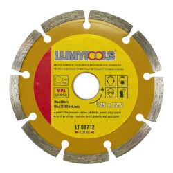 Disc Diamantat Cu Segmente Lumytools 125mm Taiere Uscata Disc Diamantat Cu Segmente Lumytools 125mm Taiere Uscata