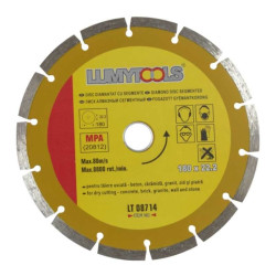 Disc Diamantat Cu Segmente Lumytools 180mm Taiere Uscata Disc Diamantat Cu Segmente Lumytools 180mm Taiere Uscata