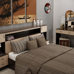 Dormitor Basia Wenge Combi