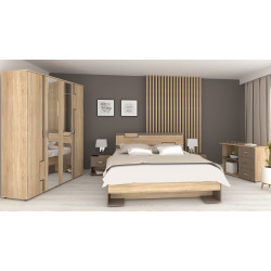 Dormitor Roxy Ii D158x50x203/p160 Sonoma