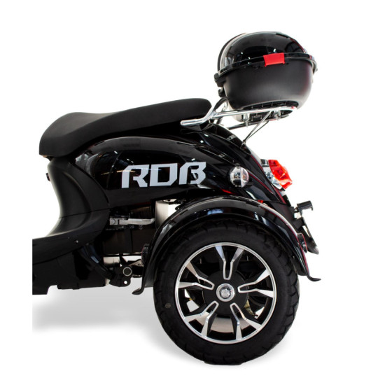 Tricicleta Electrica Rdb E-klass Black 800w