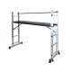 Schela Aluminiu Alx Mobila Pliabila O Podina  2x7 Trepte Inaltime Lucru 3.26m