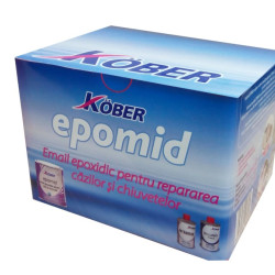 Sistem Epoxi Epomid Kober  Alb Ptr.reparare Cazi/chiuvete 0.375l