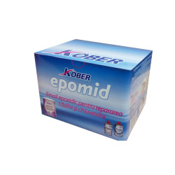 Sistem Epoxi Epomid Kober  Alb Ptr.reparare Cazi/chiuvete 0.375l