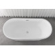 Cada Freestanding Reno White 170x75x58cm G9044