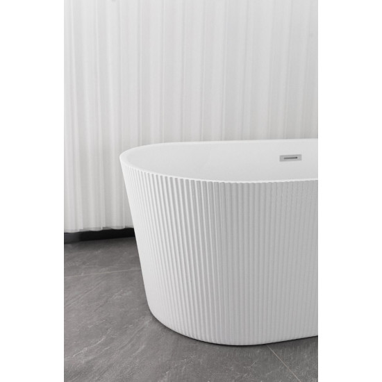 Cada Freestanding Reno White 170x75x58cm G9044