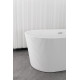 Cada Freestanding Reno White 170x75x58cm G9044