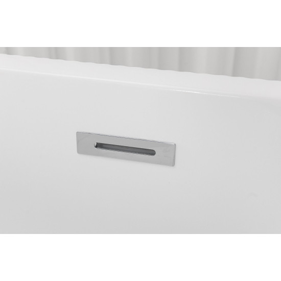Cada Freestanding Reno White 170x75x58cm G9044