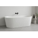 Cada Freestanding Reno White 170x75x58cm G9044