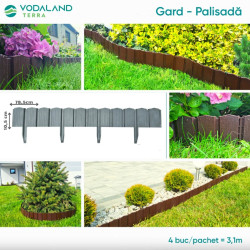 Gard Palisada Pe Terra Antracit H175 4buc Pachet Ltot 3.1m 785x175 (ga80pe4-at) Gard Palisada Pe Terra Antracit H175 4buc Pachet Ltot 3.1m 785x175 (ga80pe4-at)