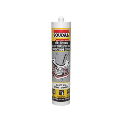 Gasket Silicon Temperaturi Rosu 280ml Soudal