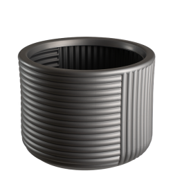 Ghiveci D38 Gri Silver