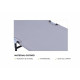 Sezlong Cu Parasolar Heinner 186x55x24cm Gri Dszp012