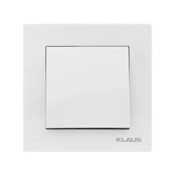 Intrerupator Alb Klaus Simplu (10/120)