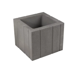 Jardiniera Beton Cubo 30x30x30 Gri