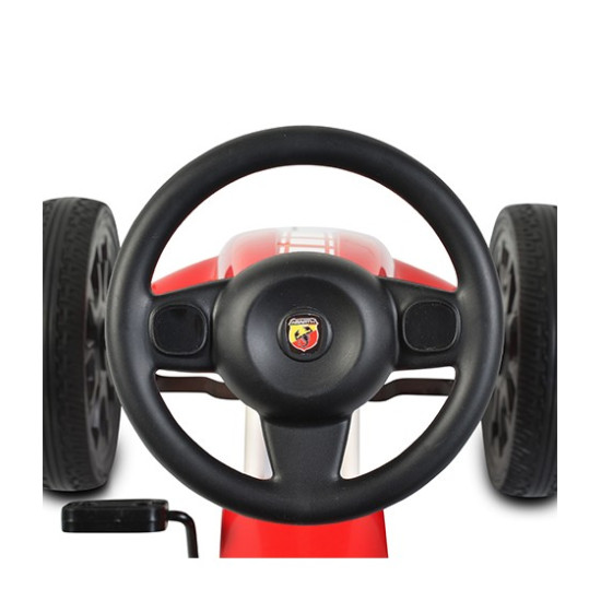 Kart Cu Pedale Pentru Copiii Abarth Rosu