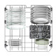 Masina De Spalat Vase Incorporabila Candy Rapido Ci 3e53e0w 5 Programe 13 Seturi Clasa E Alb