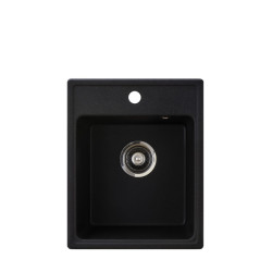 Chiuveta Granit Quadro 40 400x500 Neagra