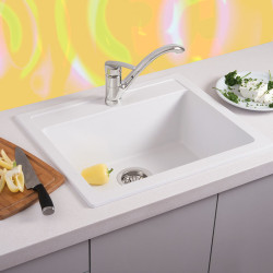Chiuveta Granit Quadro 60 600x500 Bej