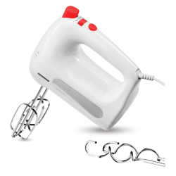 Mixer De Mana Heinner Hm-300gr 300w 6 Viteze Alb/verde Mixer De Mana Heinner Hm-300gr 300w 6 Viteze Alb/verde