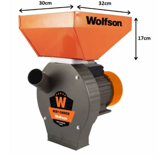 Moara Pentru Cereale Si Stiuleti De Porumb Wolfson 2700w Wfs0001