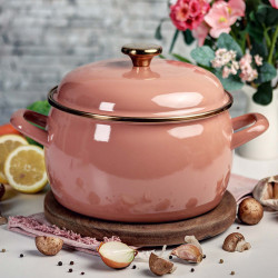 Oala Princ Moka 22cm Cu Capac Metalac