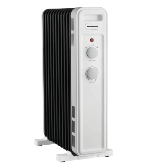 Calorifer Cu Ulei Heinner Hoh-m13wh-bk 13 Elementi 2500w Alb/negru
