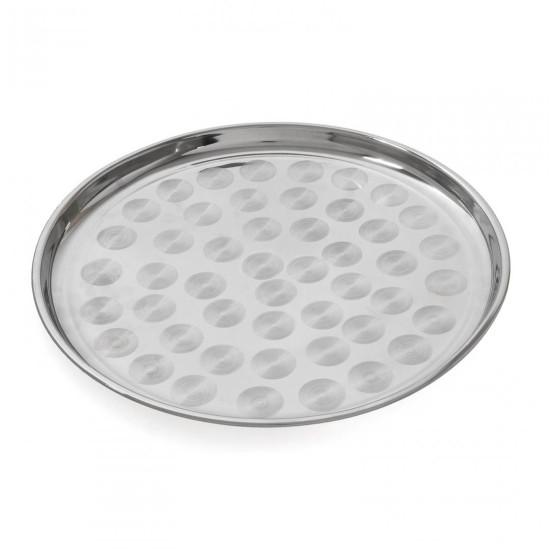 Tava Servire Rotunda Inox 35 Cm