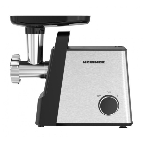 Masina De Tocat Heinner Meatmaster Hmg-2100ss3 2100w 2 Viteze Negru/inox