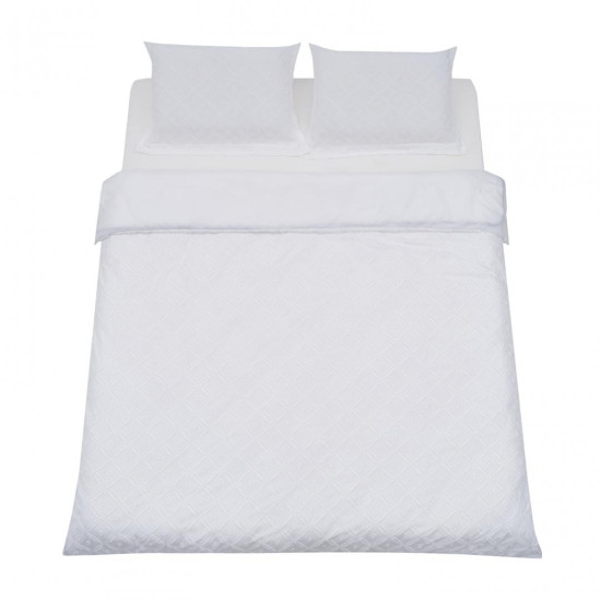 Lenjerie Pat Heinner Ks Cu Broderie Tuffata Alba