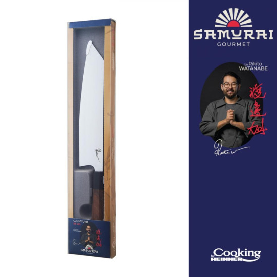 CUTIT GYUTO 23 CM INOX RIKITO WATANABE