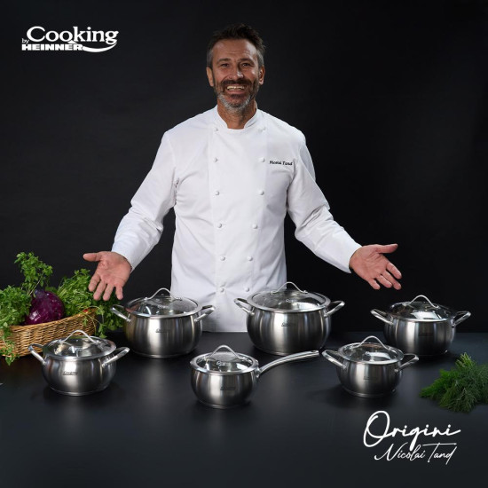 Cratita Inox+capac 16x9cm 1.8l Nicolai Tand Cratita Inox+capac 16x9cm 1.8l Nicolai Tand