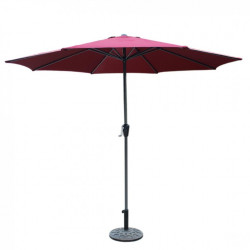 Umbrela Rotunda,  Gradina/terasa Heinner Stud006, Otel Si Poliester, Baza Inclus