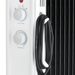 Calorifer Cu Ulei Heinner Hoh-m13wh-bk 13 Elementi 2500w Alb/negru
