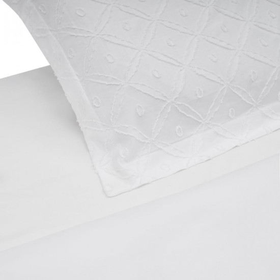 Lenjerie Pat Heinner Ks Cu Broderie Tuffata Alba