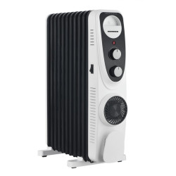 Calorifer Cu Ulei Heinner Hoh-mvt11wh-bk 2300w 11 Elementi Alb/negru