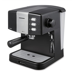 Espressor Manual Heinner Hem-850bksl 850w 1.5l 15 Bar Negru/argintiu
