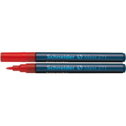 Marker Cu Vopsea 1-2mm Schneider 271 Rosu
