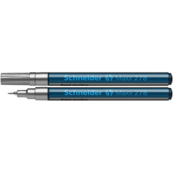 Marker Cu Vopsea 0.8mm Schneider 278 Argintiu