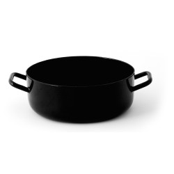 Cratita Joasa Emailata Fara Capac 28 Masiv Cookware Metalac
