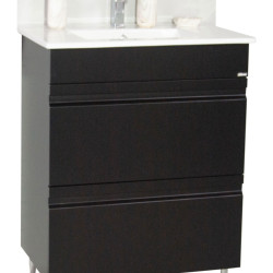 Baza Si Lavoar Seria 086 60 Cm Cu Sertar Negru
