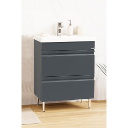 Baza Seria S786 Sertar Antracit 60cm +lavoar 2060