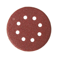 Set 10 Discuri Din Panza Abraziva Cu Gauri. 125mm. P100