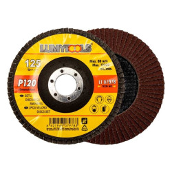 Set 2 Discuri Cu Smirghel. 125 Mm.  P120