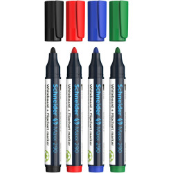 Marker Whiteboard +flipchart 290 4/set Schneider