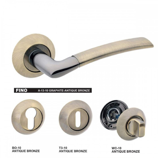 Maner Usa Clasic Fino A-13-10 Grafit/bronz Antic