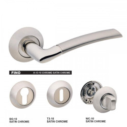 Maner Usa Clasic Fino A-13-10 Crom Satinat
